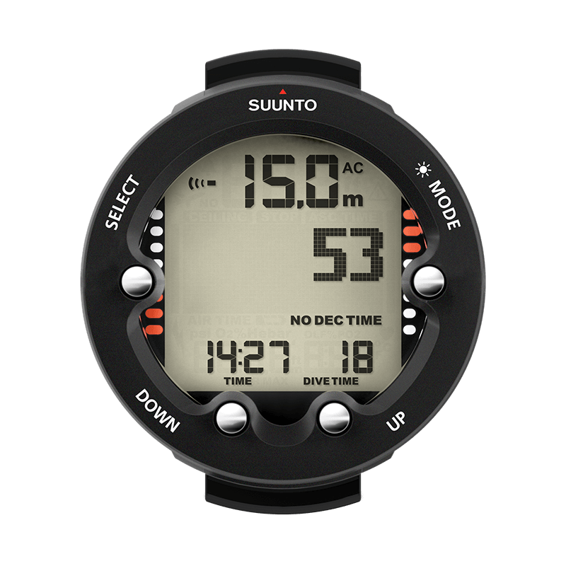 SUUNTO ZOOP NOVO BLACK Dive Computer Watch