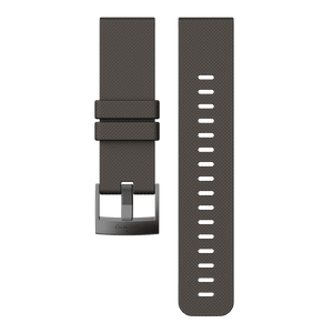Suunto Traverse Graphite Silicone Strap Watch Band