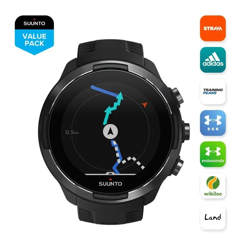 SUUNTO 9 BARO Black - SUUNTO US