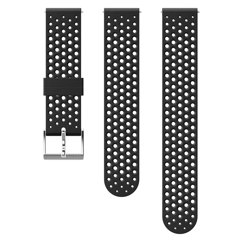 Suunto 20mm Athletic 1 Silicone Steel S+M