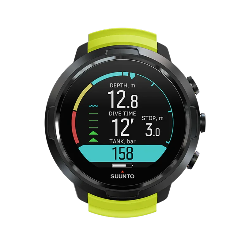 Suunto D5 Black Lime Dive Computer for Beginners