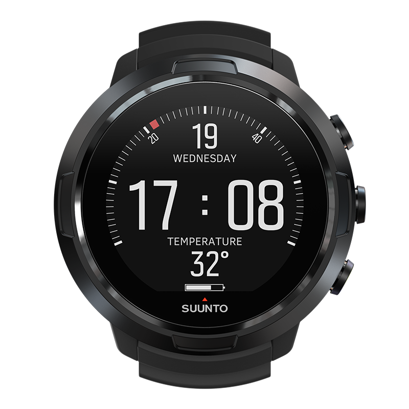 SUUNTO D5 All Black Dive Computer Watch