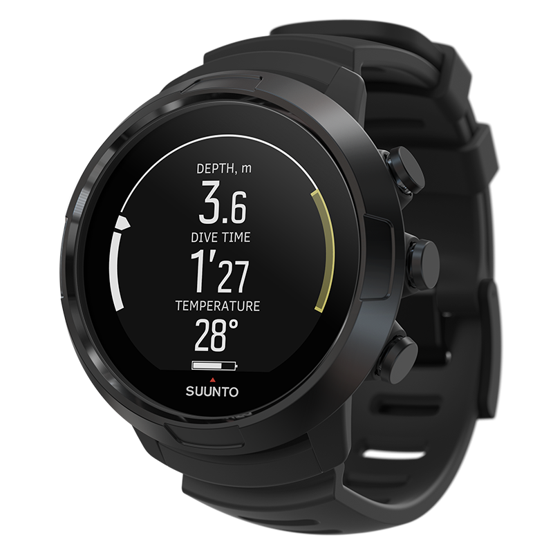SUUNTO D5 All Black Dive Computer Watch