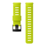 Suunto 24mm Dive 1 Silicone Strap Lime Black Size M
