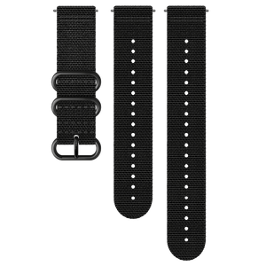 Suunto 24mm Explore 2 Textile Strap Black Black Size M+L Watch Band