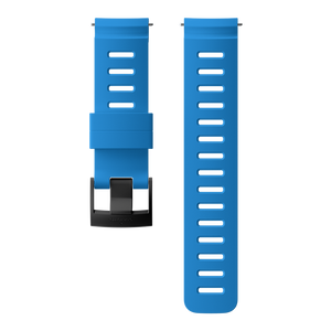 Suunto 24mm Dive 1 Silicone Strap Blue Black Size M Watch Band