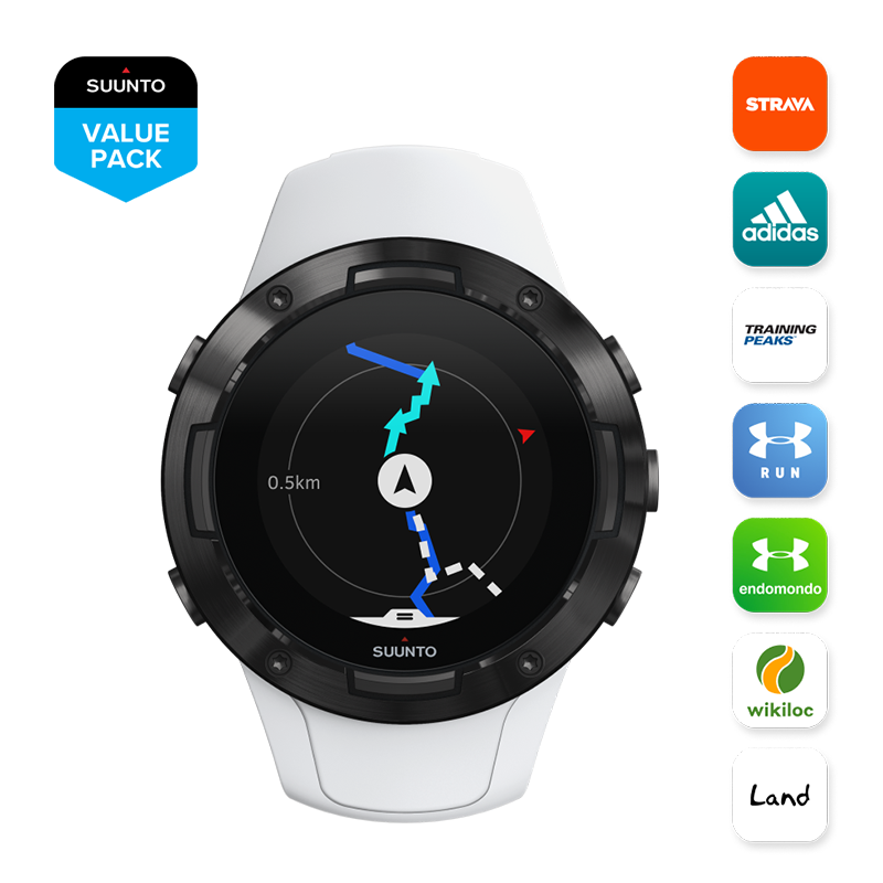 SUUNTO 5 White Black