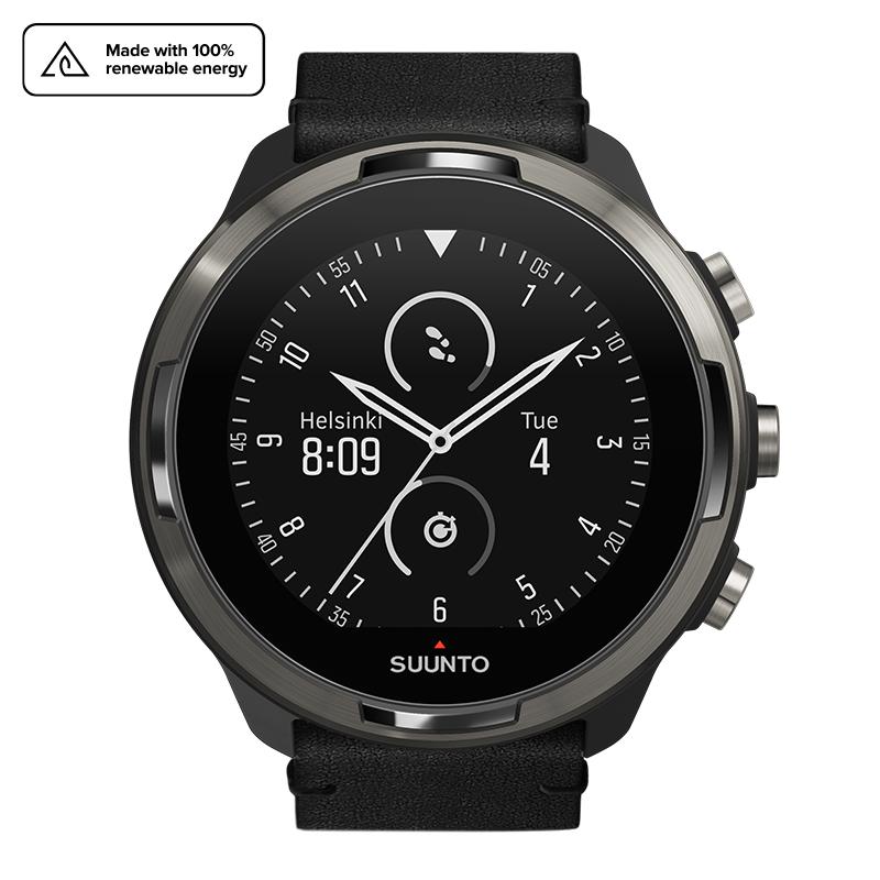 Suunto 9 Baro Titanium Leather