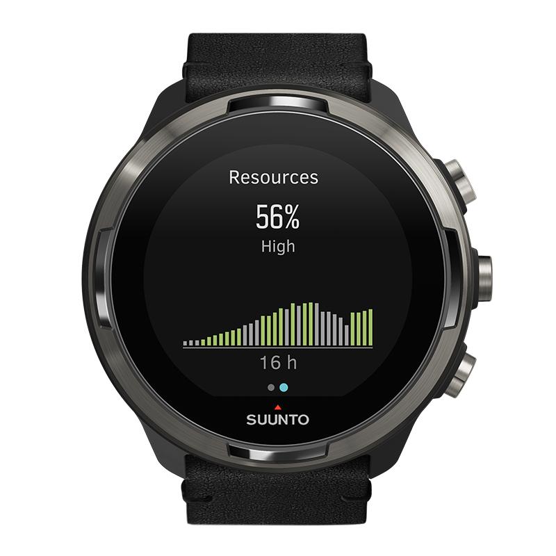 Suunto 9 Baro Titanium Leather
