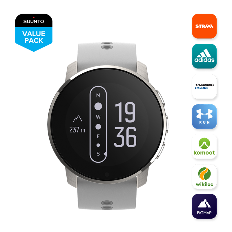 Suunto 9 Peak Birch White Titanium