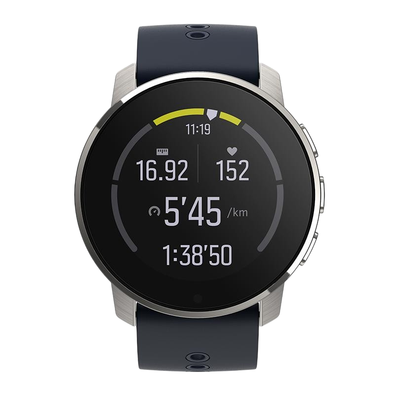 時計 SUUNTO 9 PEAK GRANITE BLUE TITANIUM Suunto 9 Peak Granite Blue Titanium - Ultra thin, small