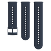 Suunto 24mm Athletic 7 Silicone Strap Granite Blue Size S+M Watch Band