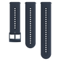 Suunto 24mm Athletic 7 Silicone Strap Granite Blue Size S+M Watch Band