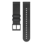 Suunto 22mm Urban 6 Leather Strap All Black M Watch Band