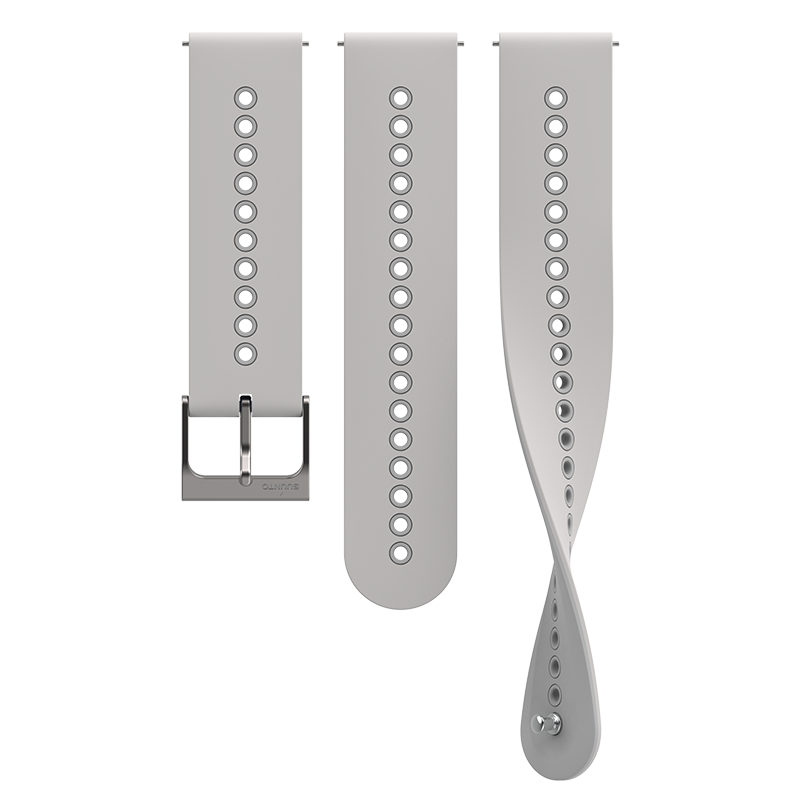 Suunto 22mm Urban 4 Silicone Strap Birch White S+M Watch Band