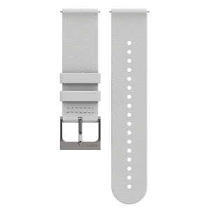 Suunto 22mm Urban 6 Leather Strap Birch White M Watch Band