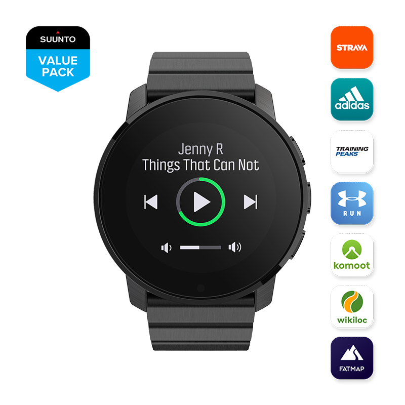 Suunto 9 Peak Full Titanium Black