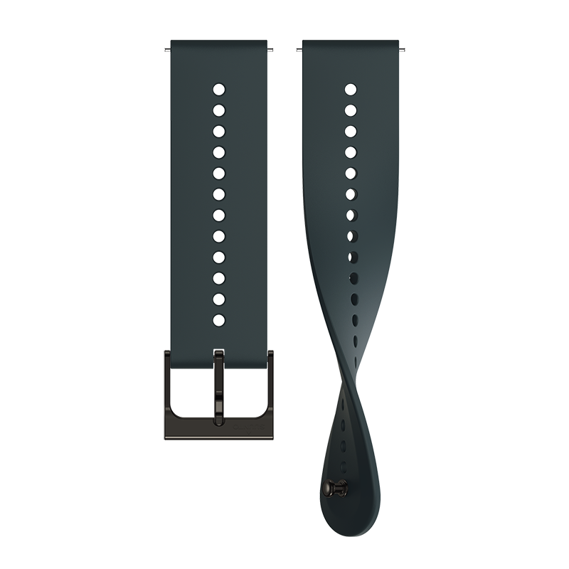 Suunto 22mm Urban 7 Silicone Strap Cave Green Size S Watch Band