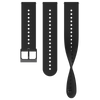 Suunto 22mm Urban 4 Silicone Strap All Black S+M Watch Band