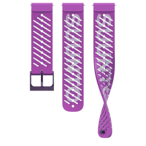 Suunto 22mm Athletic 5 Silicone Strap Orchid Purple S+M