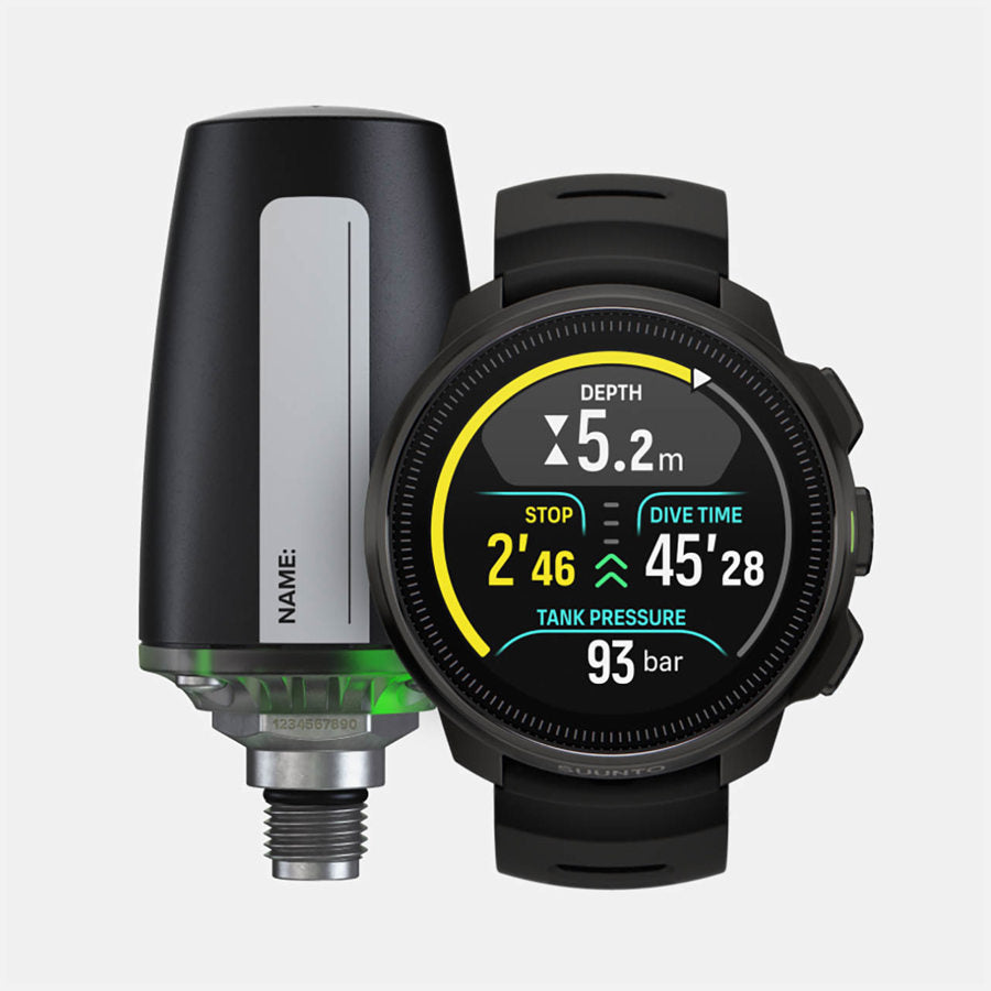 Suunto Ocean All Black + Suunto Tank POD
