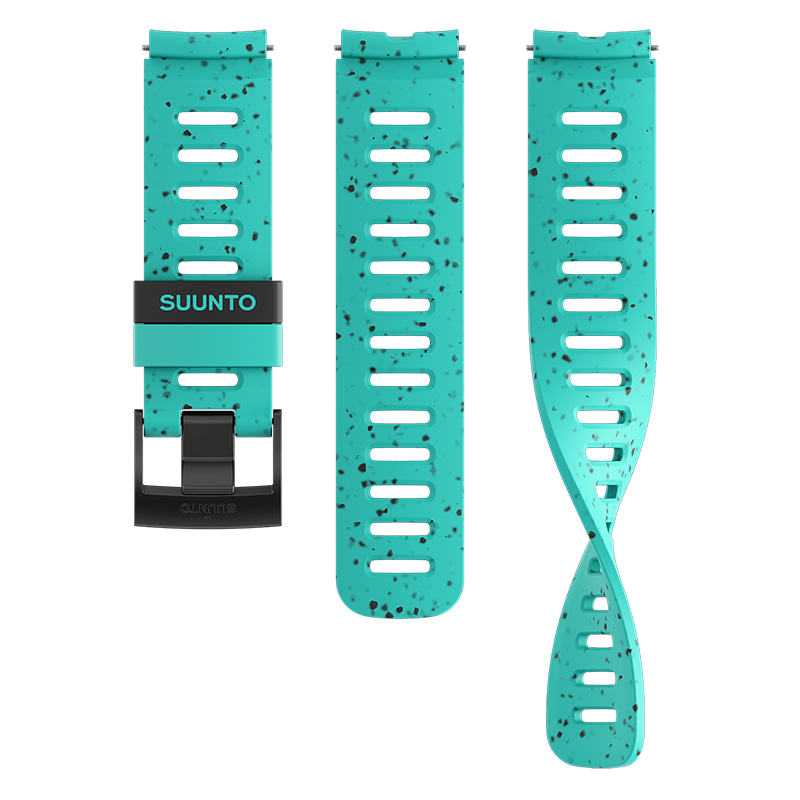 Suunto 22mm Dive 1 Silicone Strap Green Glow S+M