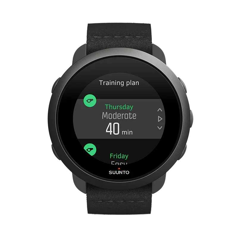 Suunto 3 All Black - compact sports watch for health and wellbeing