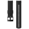 Suunto 24mm Athletic 2 Silicone Strap Black Black Size M Watch Band