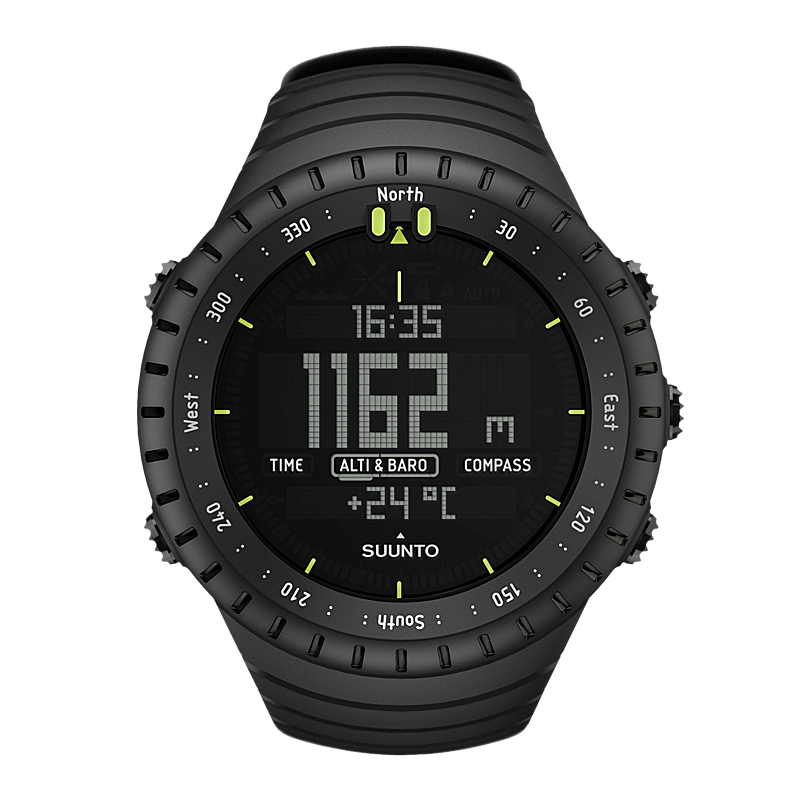 Refurbished  Suunto Core All Black Sports Watch