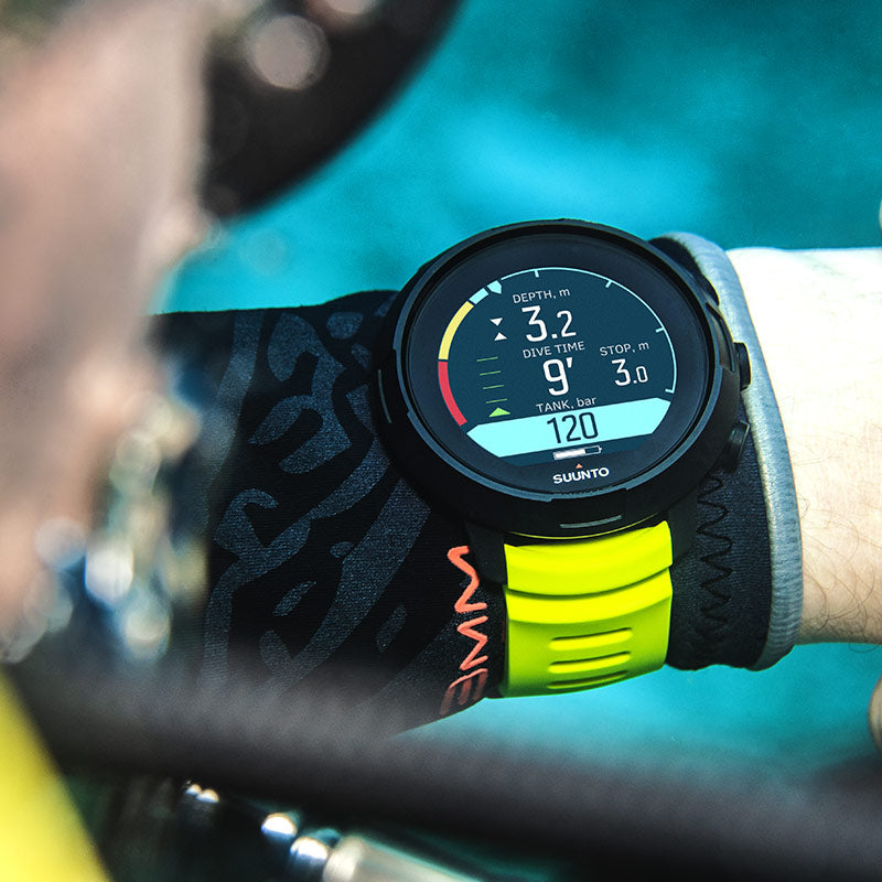 SUUNTO D5 Black Lime Dive Computer Watch