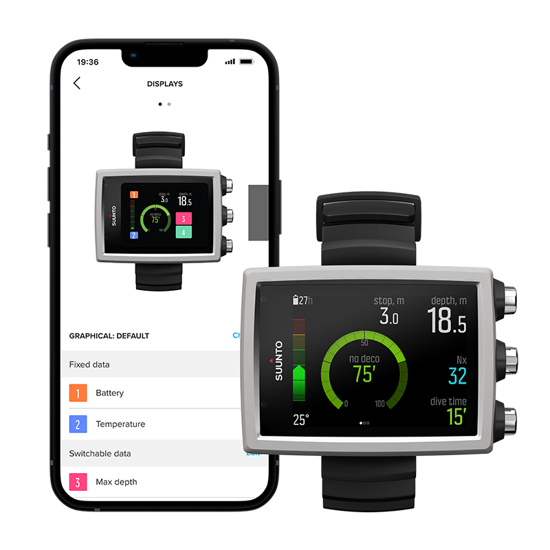 SUUNTO EON CORE LIME Dive Computer Watch