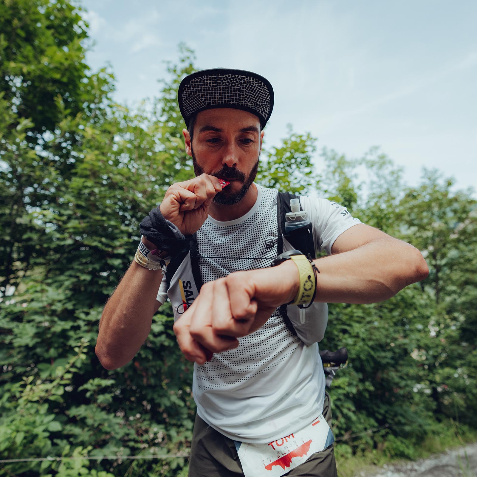 Suunto 22mm Athletic 5 Silicone Strap Lemon Yellow  S+M Watch Band