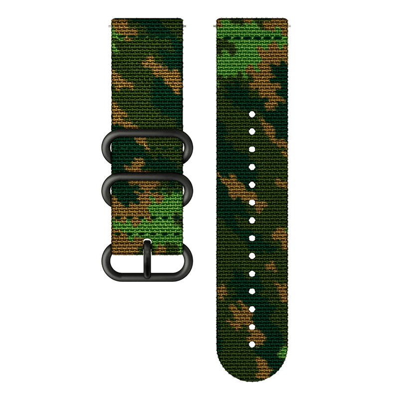 Suunto Traverse Alpha Woodland Textile Strap Kit Watch Band