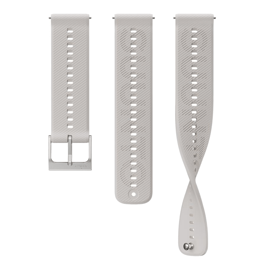 Suunto 22mm Athletic 6 Silicone Strap Feather Gray S+M