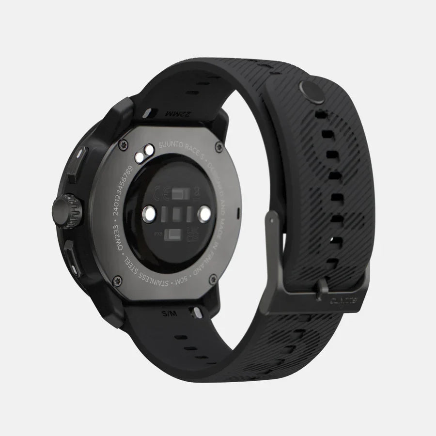 SUUNTO RACE S All Black GPS Sports Watch