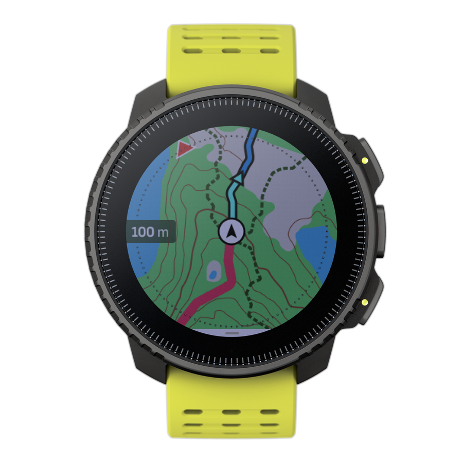 SUUNTO VERTICAL Black Lime GPS Adventure Sports Watch