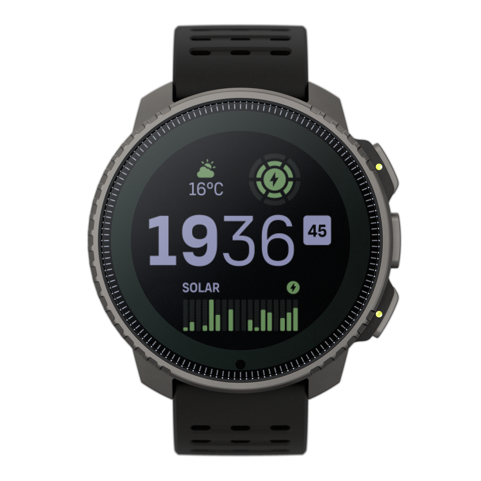 SUUNTO VERTICAL Titanium Solar Black GPS Adventure Sports Watch