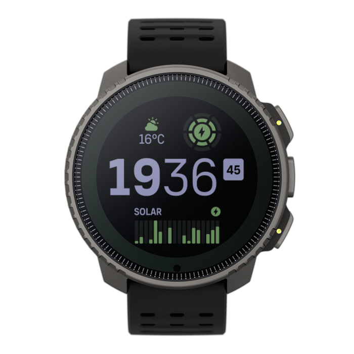 SUUNTO VERTICAL Titanium Solar Black GPS Adventure Sports Watch