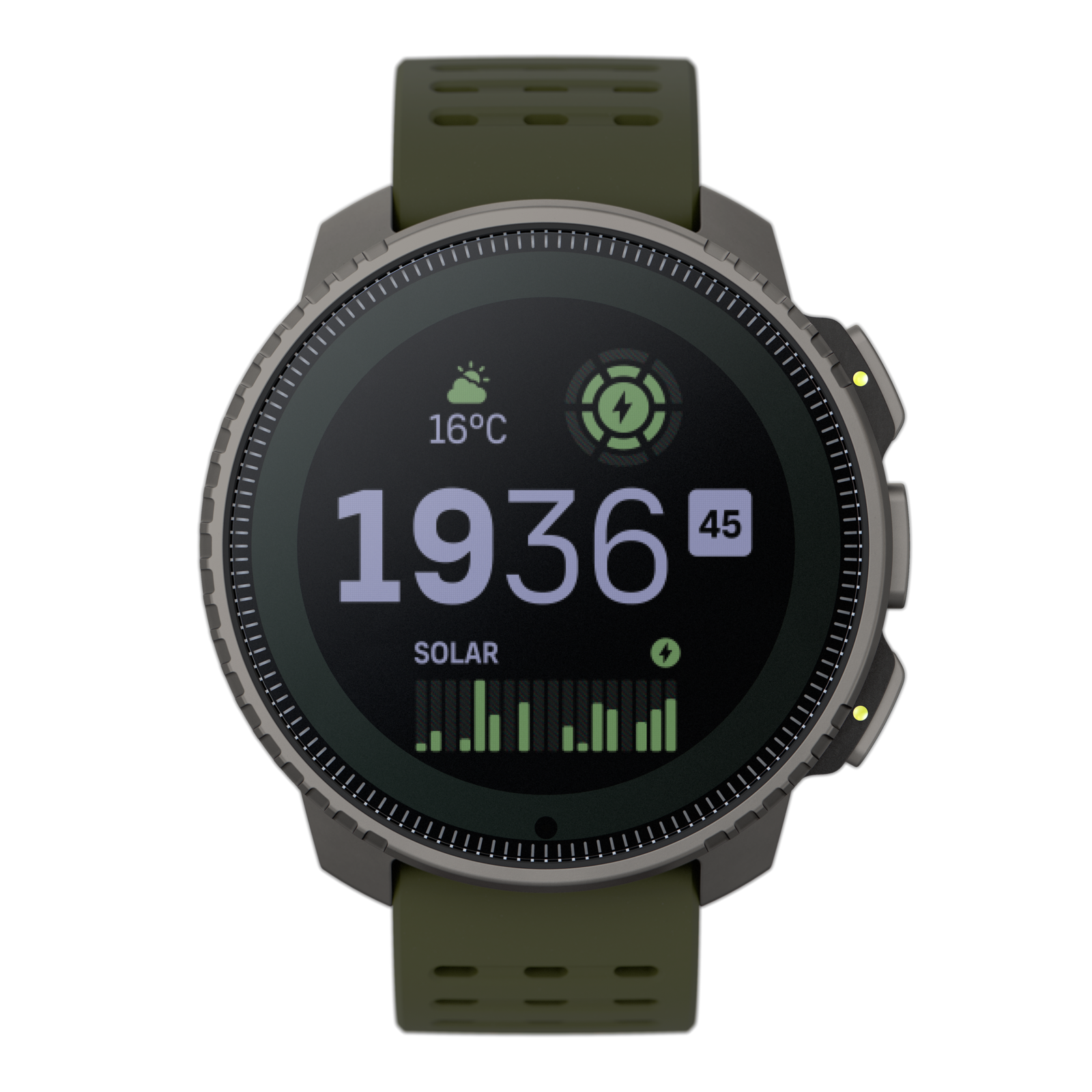 SUUNTO VERTICAL Titanium Solar Forest GPS Adventure Sports Watch