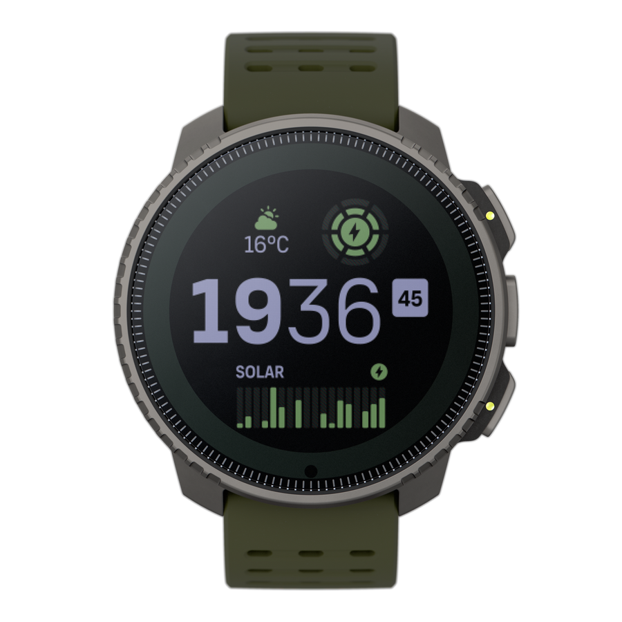 SUUNTO VERTICAL Titanium Solar Forest GPS Adventure Sports Watch