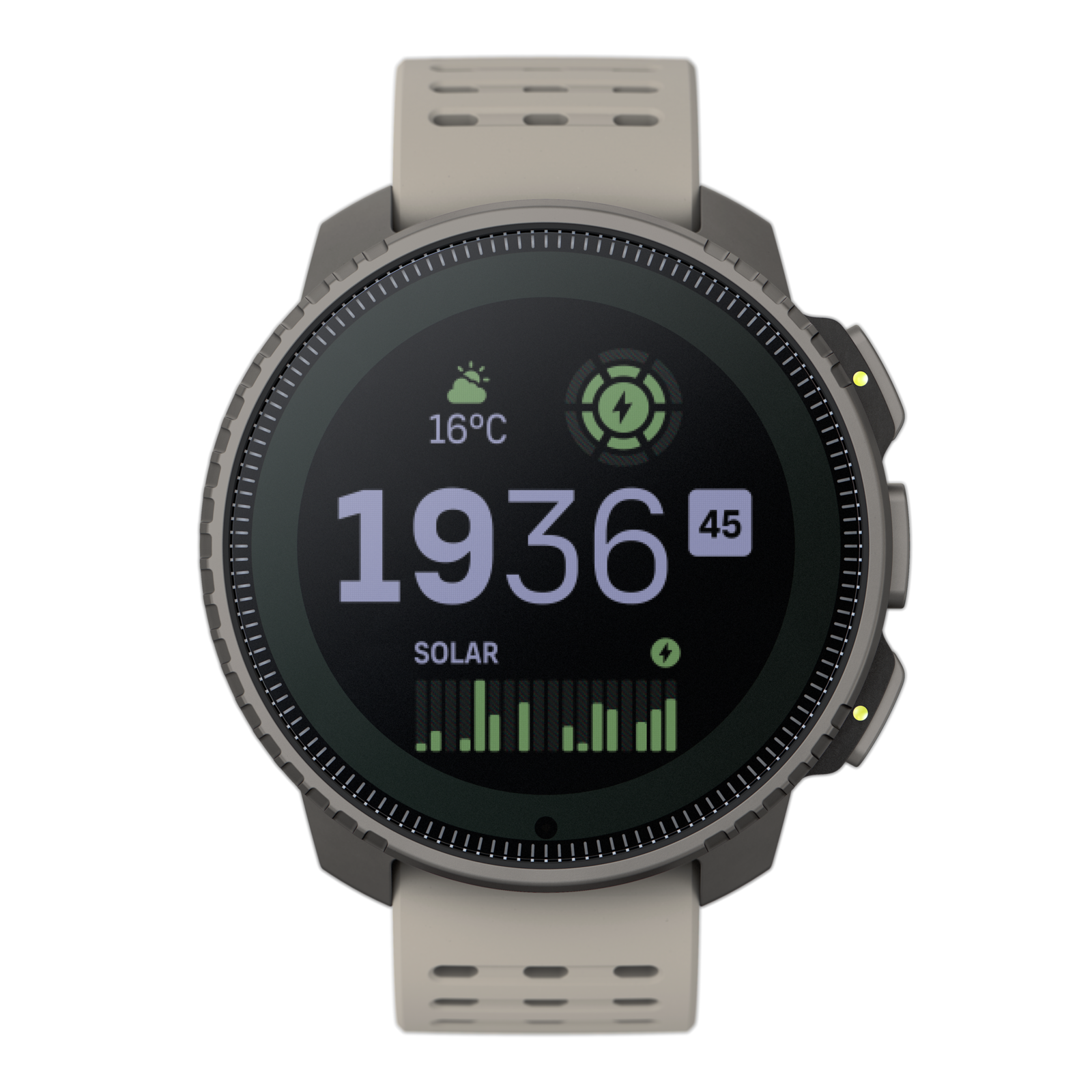 SUUNTO VERTICAL Titanium Solar Sand GPS Adventure Sports Watch