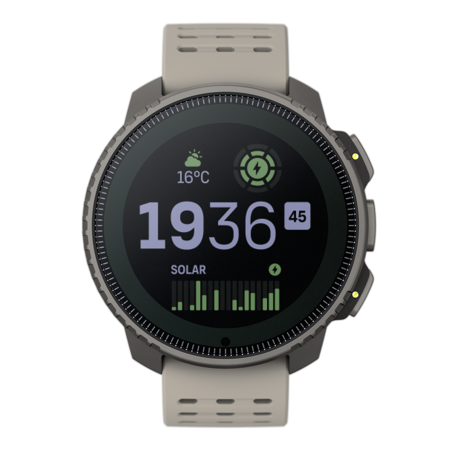 SUUNTO VERTICAL Titanium Solar Sand GPS Adventure Sports Watch
